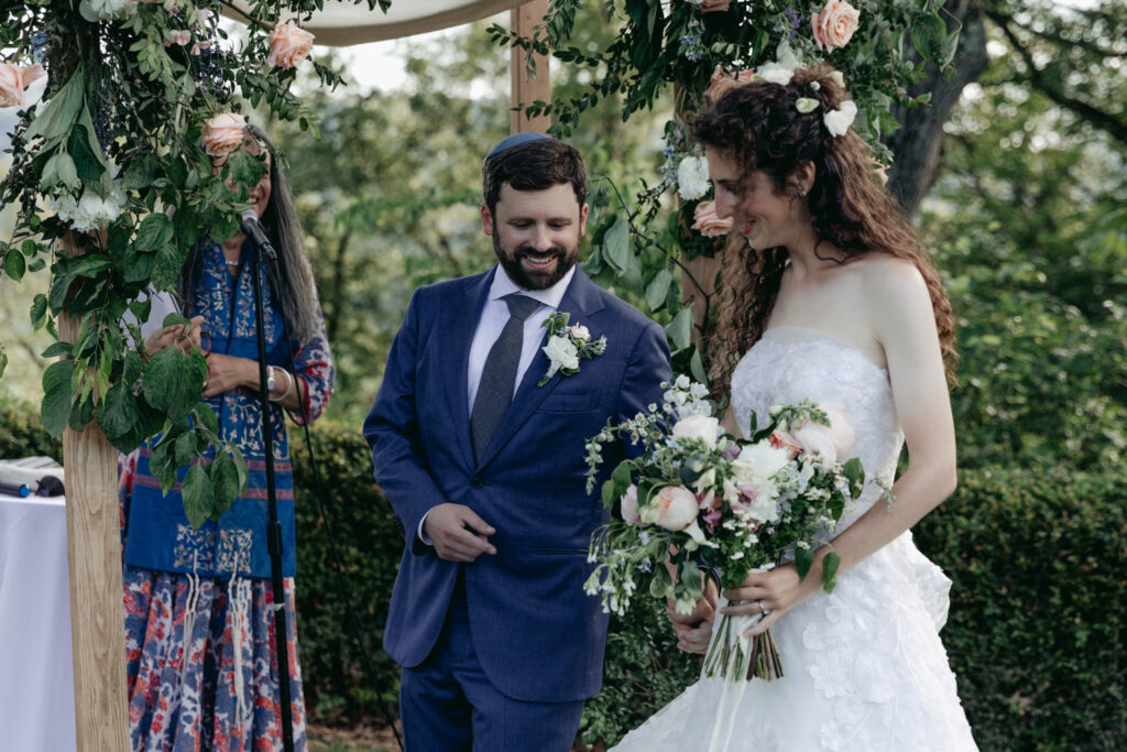 Jewish wedding ceremony at Boscobel House and Gardens Cold Spring New York Hudson Valley